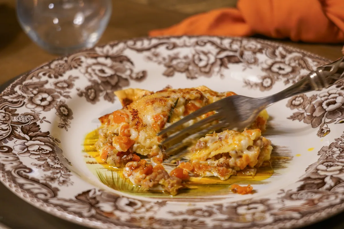 Masterclass d'Autunno: Lasagne Zucca e Salsiccia — Roberta Guercini