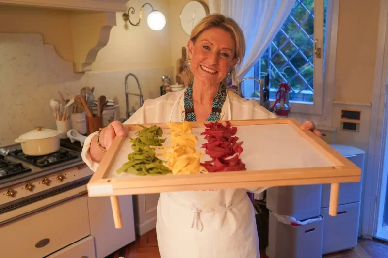 Tagliatelle Tricolore e Tiramisù — Roberta Guercini
